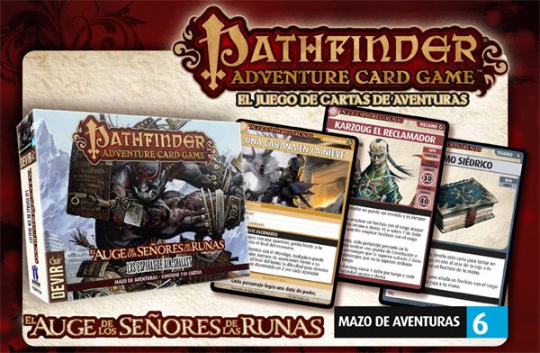 pathfinder el juego de cartas mazo de aventuras 6 las espiras de xin shalast