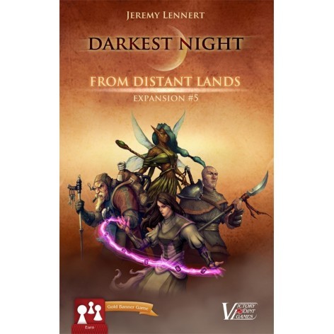 Darkest Night expansion 5 promo pack: from distant lands