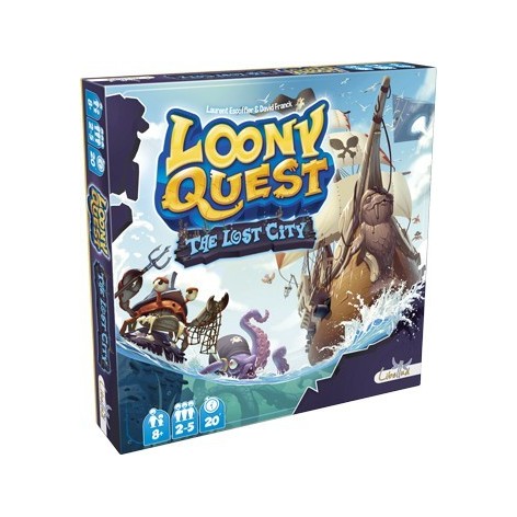 Loony Quest: The Lost City juego de mesa