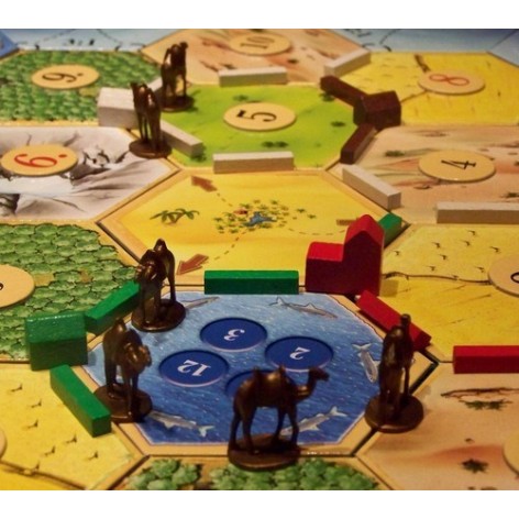 Catan Mercaderes y Barbaros juego de mesa