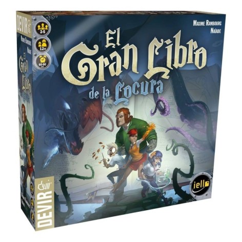 El gran libro de la locura juego de mesa