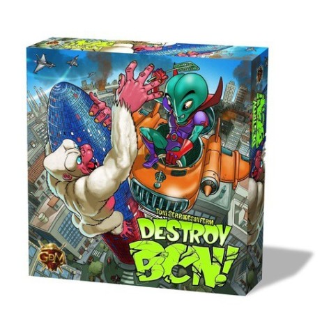 Destroy BCN juego de mesa