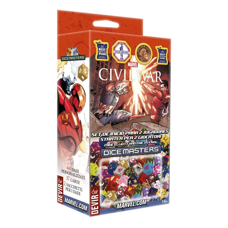 Marvel Dice Masters: Civil war starter set (castellano)