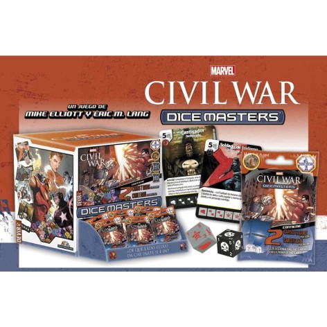 Marvel Dice Masters: Pack de sobres Civil War (castellano)