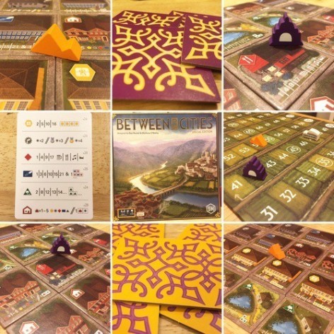 Between two cities - entre dos ciudades juego de mesa