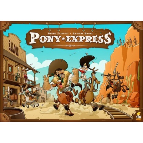 Pony Express juego de mesa