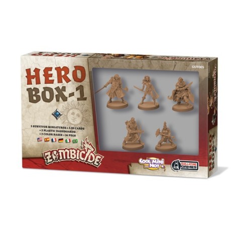 Zombicide Black Plague: Hero Box 1