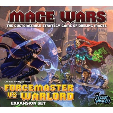 Mage Wars. Forcemaster vs. Warlord
