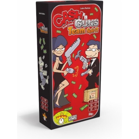 Cash 'n Guns Exp: team spirit juego de mesa