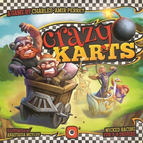 Crazy Karts juego de mesa