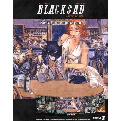 Blacksad: pantalla del DJ juego de rol