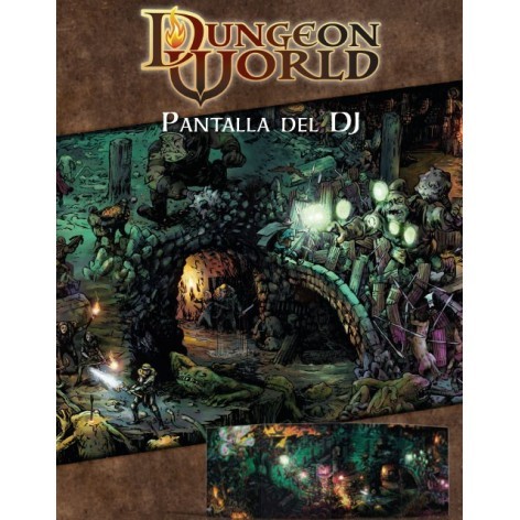 Dungeon World: pantalla del DJ juego de rol