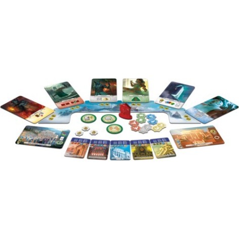 7 Wonders Duel: Pantheon - (Castellano) juego de mesa