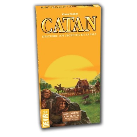 Catan Expansion 5-6 Jugadores - Mercaderes  y Barbaros