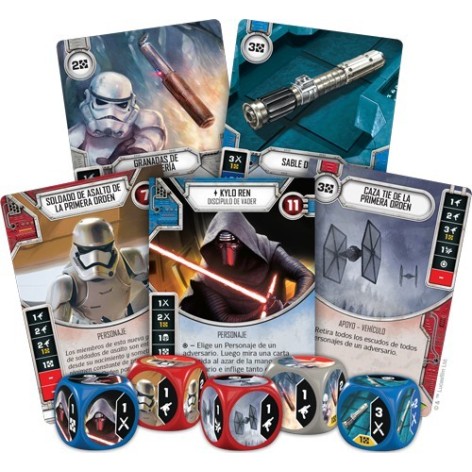 Star Wars Destiny. Caja de inicio Kylo Ren