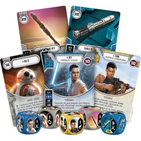 Star Wars Destiny. Caja de inicio Rey