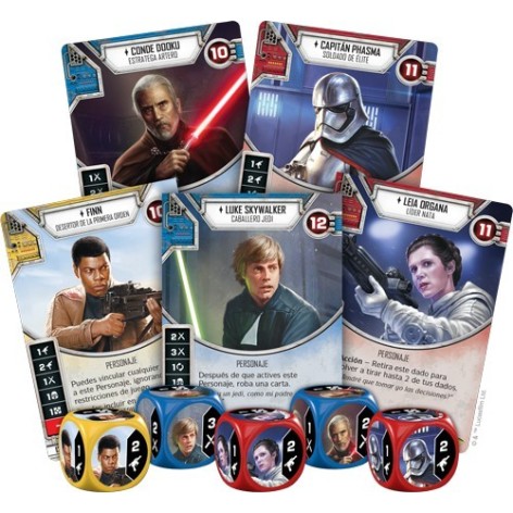 Star Wars Destiny. Despertares: Caja de sobres de ampliacion juego de mesa