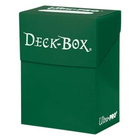 Deck Box Verde Oscuro Ultra Pro +100