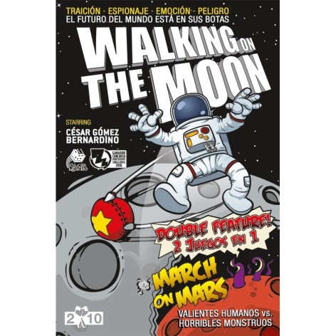 Walking on the Moon + March on Mars juego de mesa