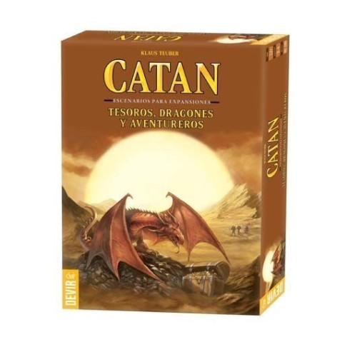 Catan: dragones, tesoros y aventureros