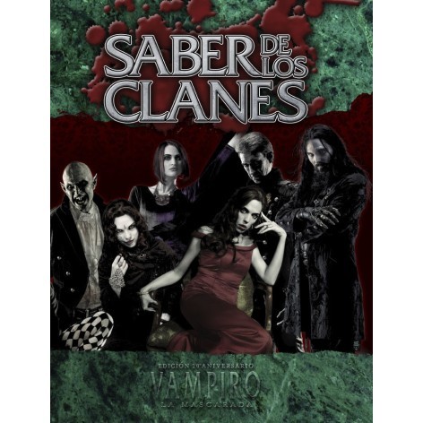 Vampiro La Mascarada: Saber de los Clanes juego de rol