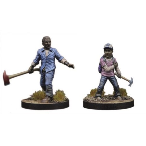 The Walking Dead: All Out War - Booster Lee y Clementine