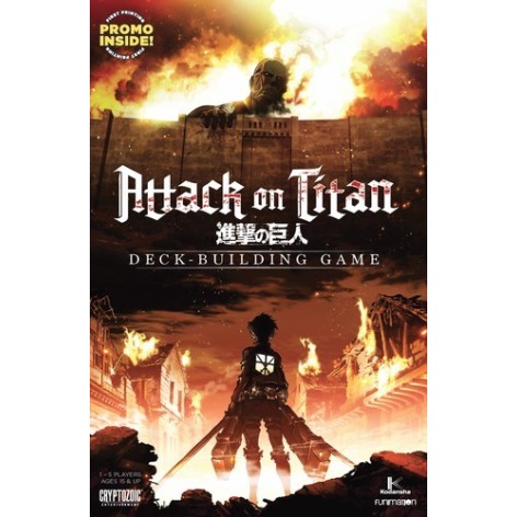 Attack on Titan: Deck Building Game juego de mesa