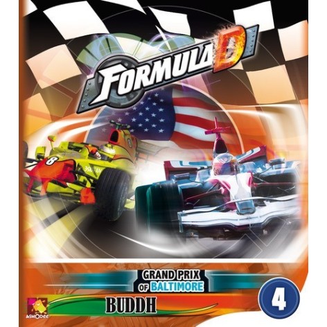 Formula D expansion 4: G.P. Baltimore & Buddh juego de mesa