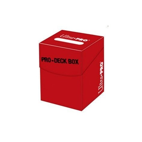 Deck Box Rojo Ultra Pro +100