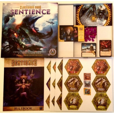 Clockwork wars: sentience - expansion juego de mesa