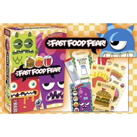 Fast food fear - juego de cartas devir