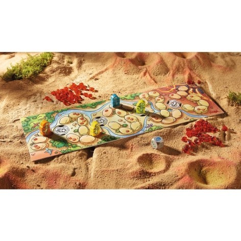 Dragón Diente de Trueno: Los cristales de fuego - juego de mesa para niños
