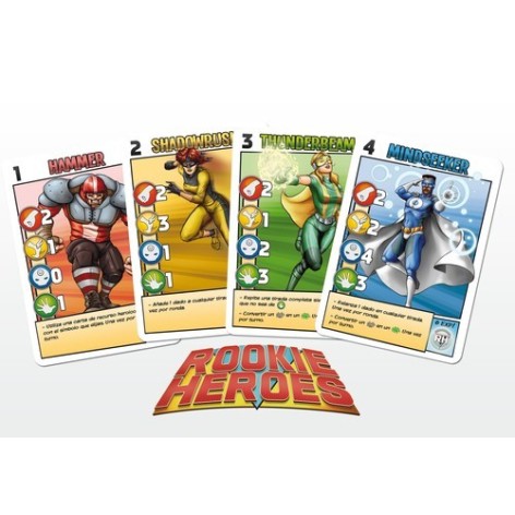 Rookie Heroes - juego de cartas