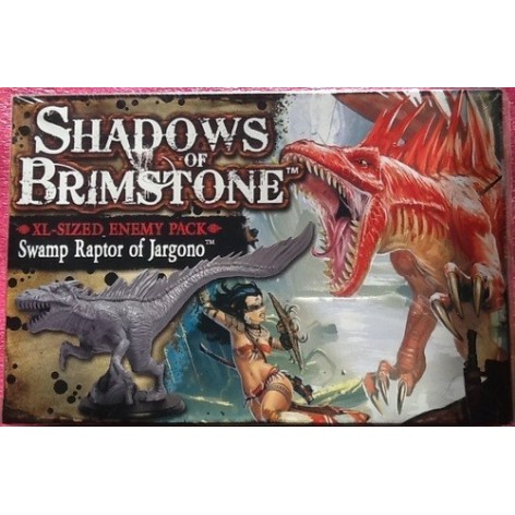 Shadows of Brimstone: Swamp Raptor of Jargono XL enemy pack