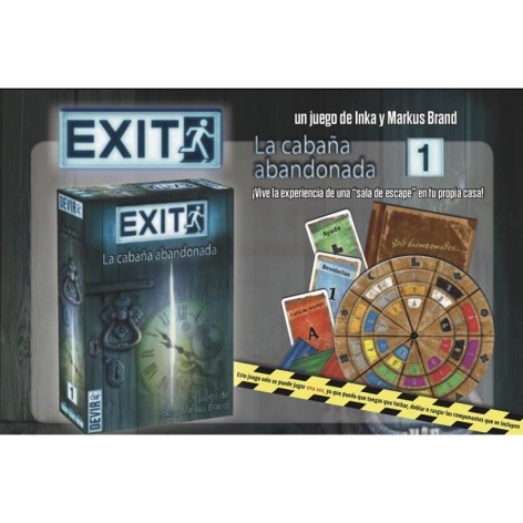 Exit 1: La cabaña abandonada - juego de mesa