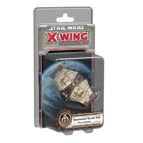 Star wars X-Wing: Bombardero Scurrg H-6 - expansión juego de mesa