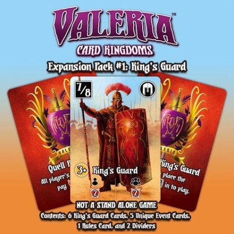 Valeria Card Kingdoms: kings guard - expansion juego de cartas