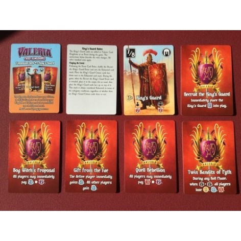 Valeria Card Kingdoms: kings guard - expansion juego de cartas