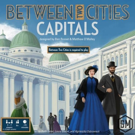 Between two cities: capitals expansion juego de mesa