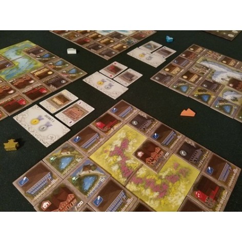 Between two cities: capitals expansion juego de mesa