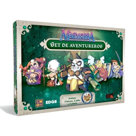 Mazmorras de Arcadia: Set de aventureros - expansión juego de mesa