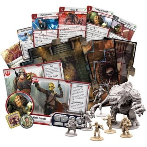 Star Wars Imperial Assault: El reino de Jabba - expansion juego de mesa