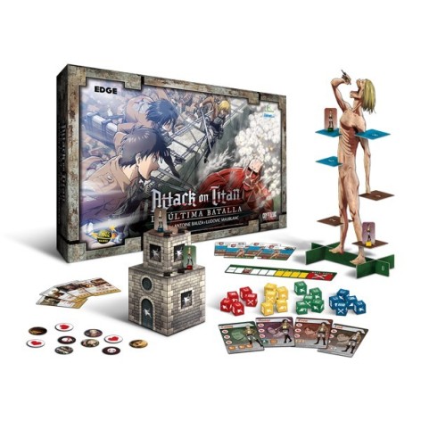 Attack on Titan: la ultima batalla - juego de mesa