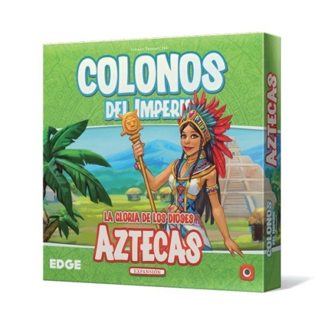 Colonos del Imperio: aztecas - expansión juego de cartas