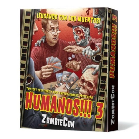 Humanos!!! 3 ZombieCon - expansión juego de mesa