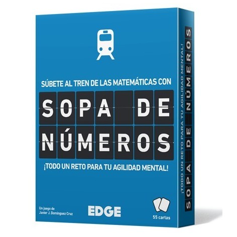 Sopa de numeros - Juego de cartas