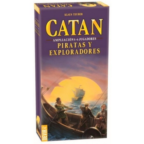 Catan expansion 5-6 jugadores - Piratas y Exploradores