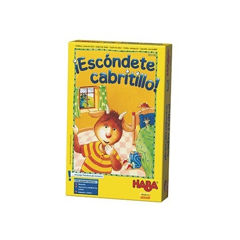 Escondete cabritillo juego de mesa para niños de Haba