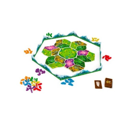 Dino Party (castellano) juego de mesa para niños