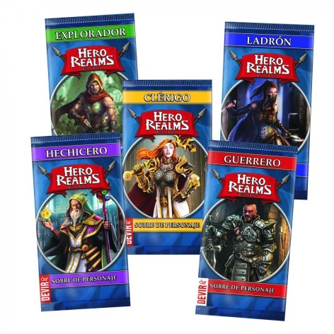 Hero realms: figther character pack - juego de cartas